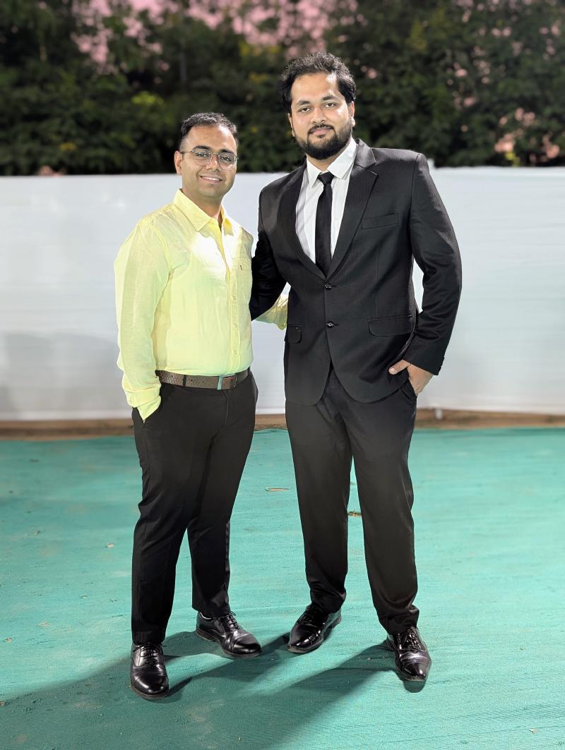 Me and Pratyush!